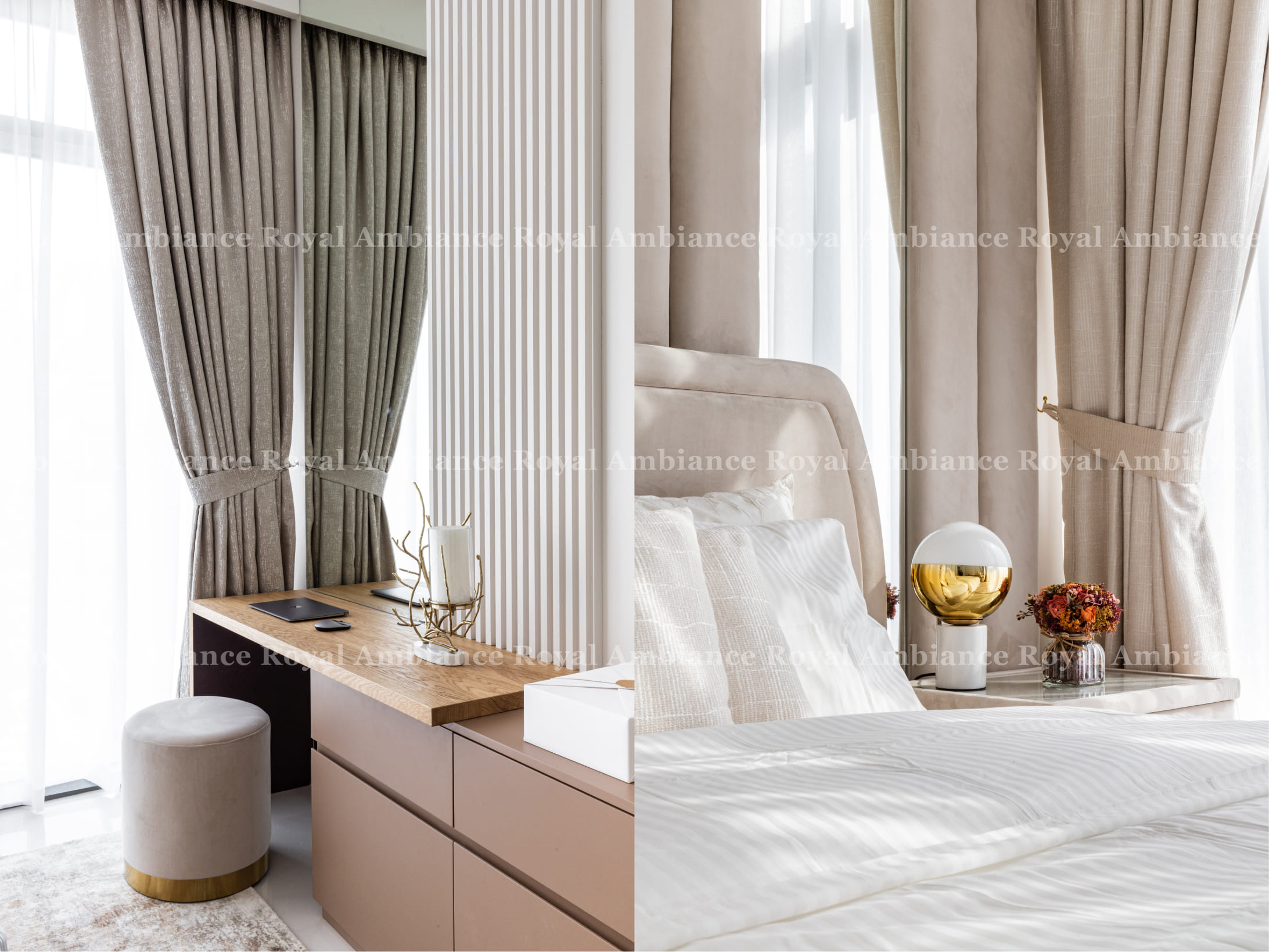 Beach Vista by Emaar Apartment Bedroom Renovation Fit-Out Design 3